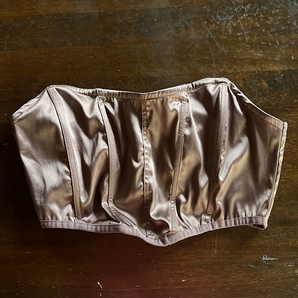 Garage corset tube top